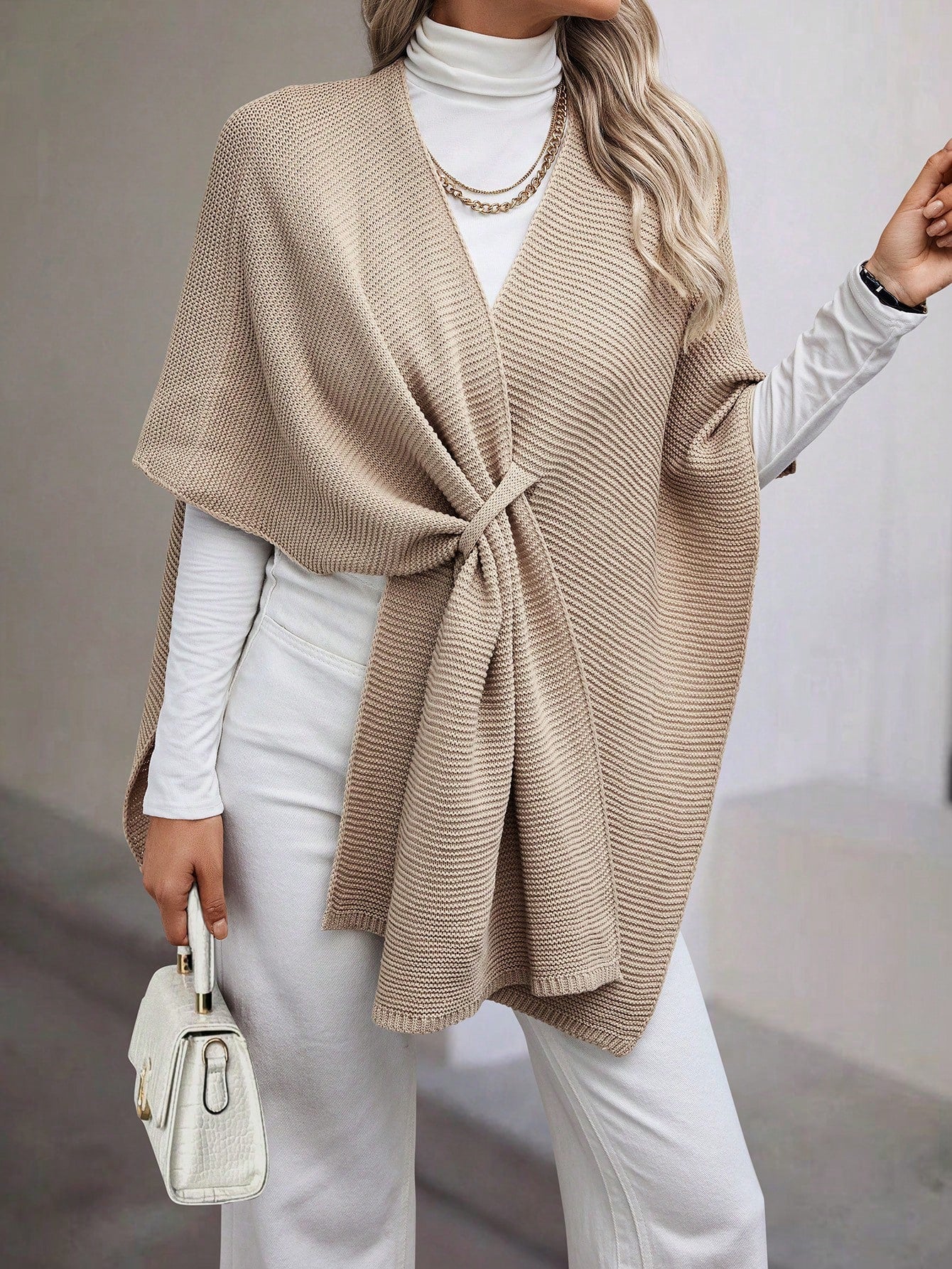 Damesvest met Korte Vleermouwen en Asymmetrische Zoom Lizzy