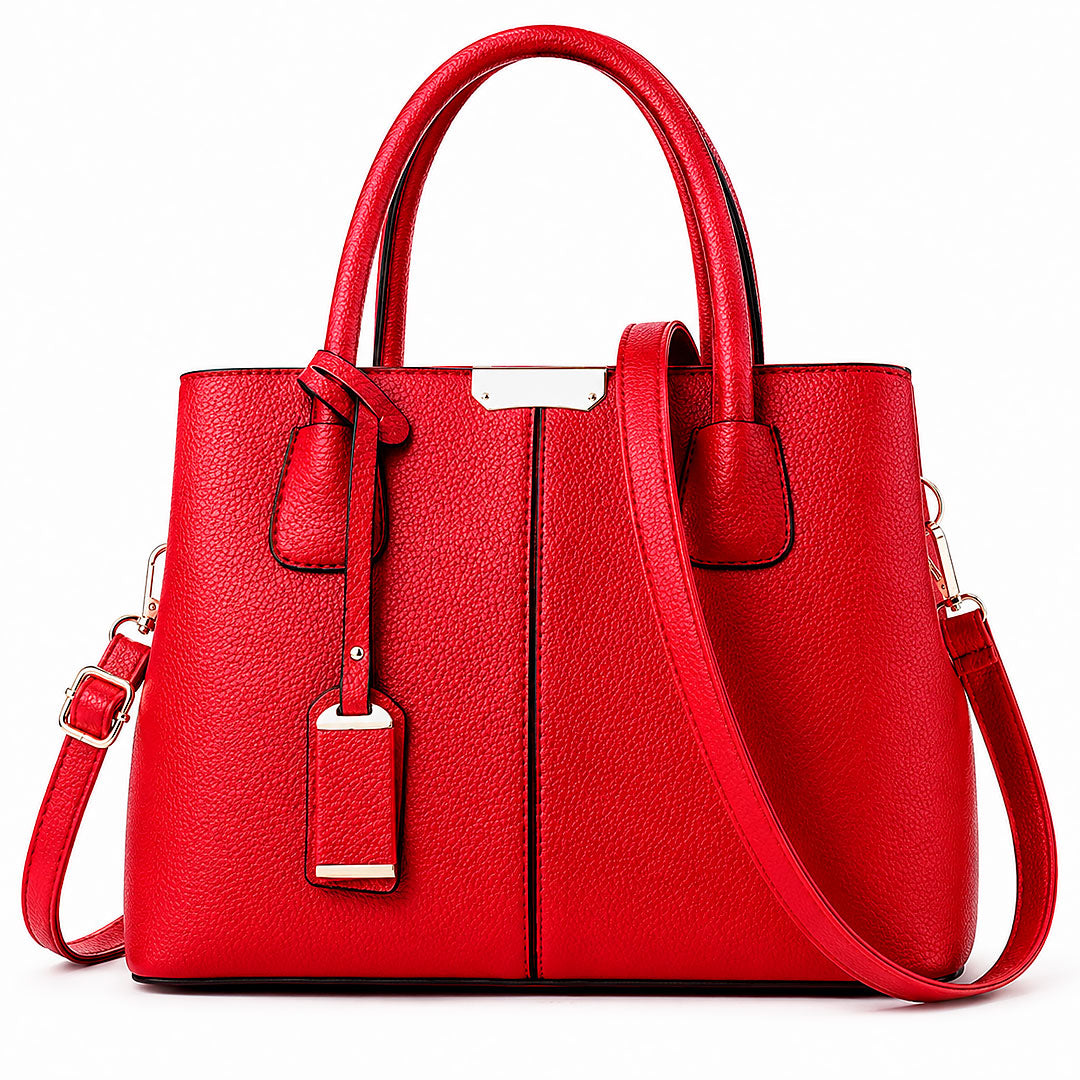 Handtas Dames met Imitatieleer en Metalen Hardware Lizzy
