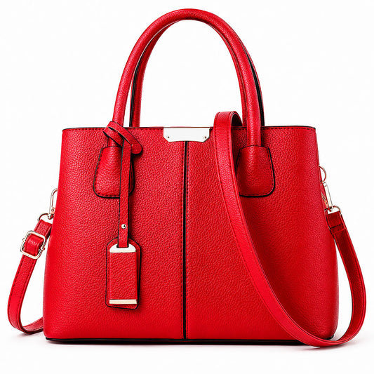 Handtas Dames met Imitatieleer en Metalen Hardware Lizzy