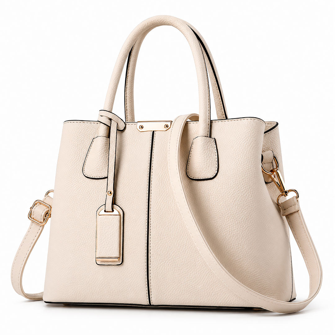 Handtas Dames met Imitatieleer en Metalen Hardware Lizzy