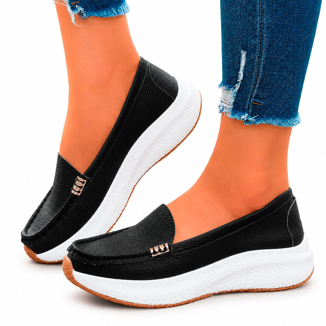 Loafers Dames met Gouden Hardware Lizzy
