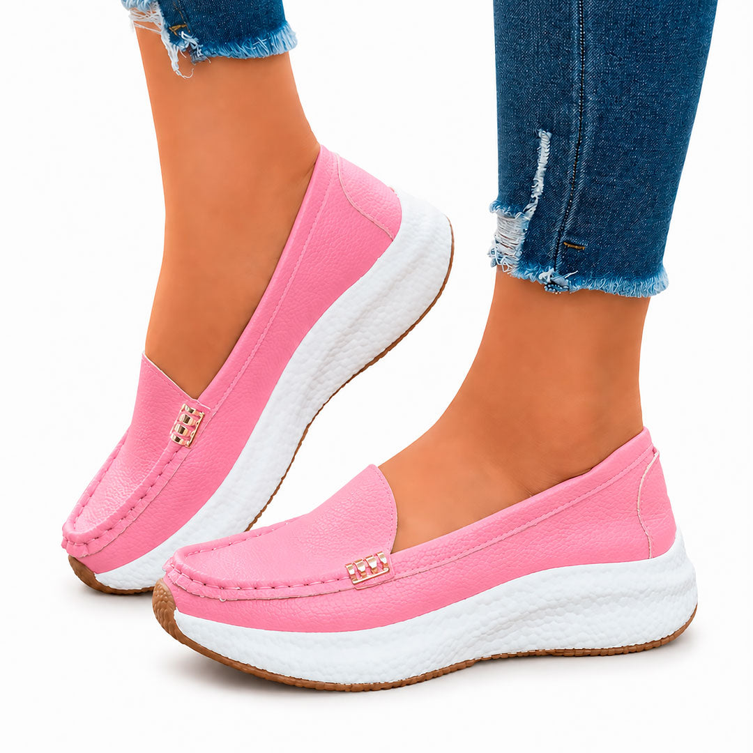 Loafers Dames met Gouden Hardware Lizzy
