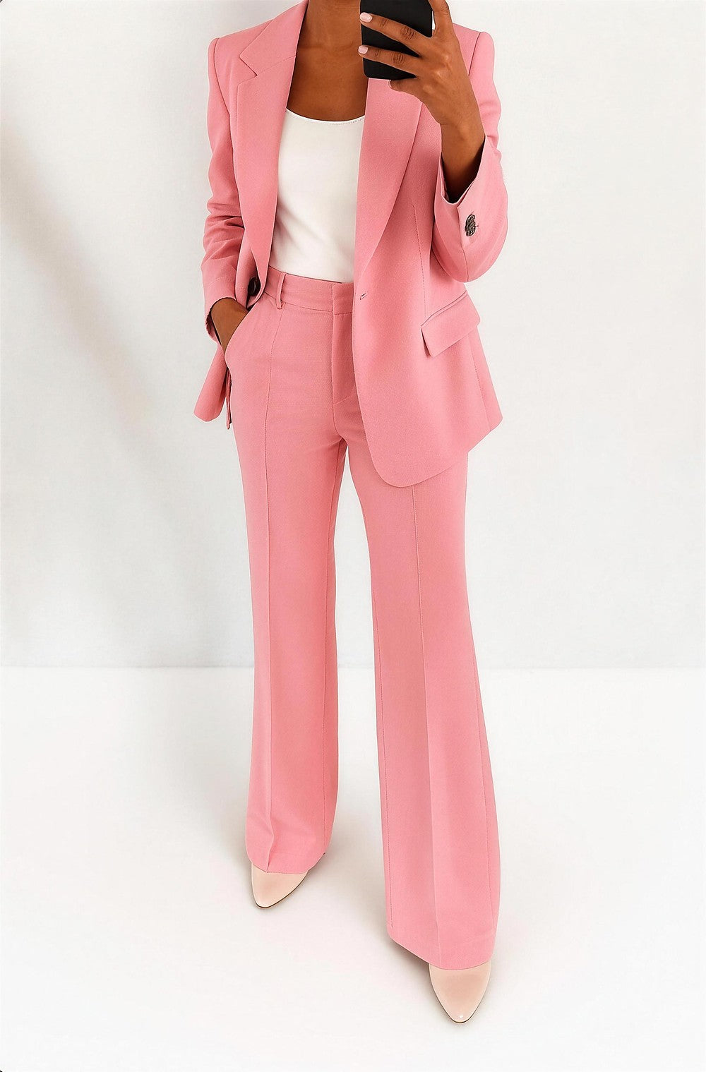 Dames Tweedelig Broekpak met Blazer