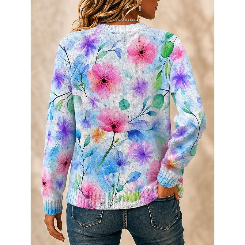 Dames Wit Vest met Print