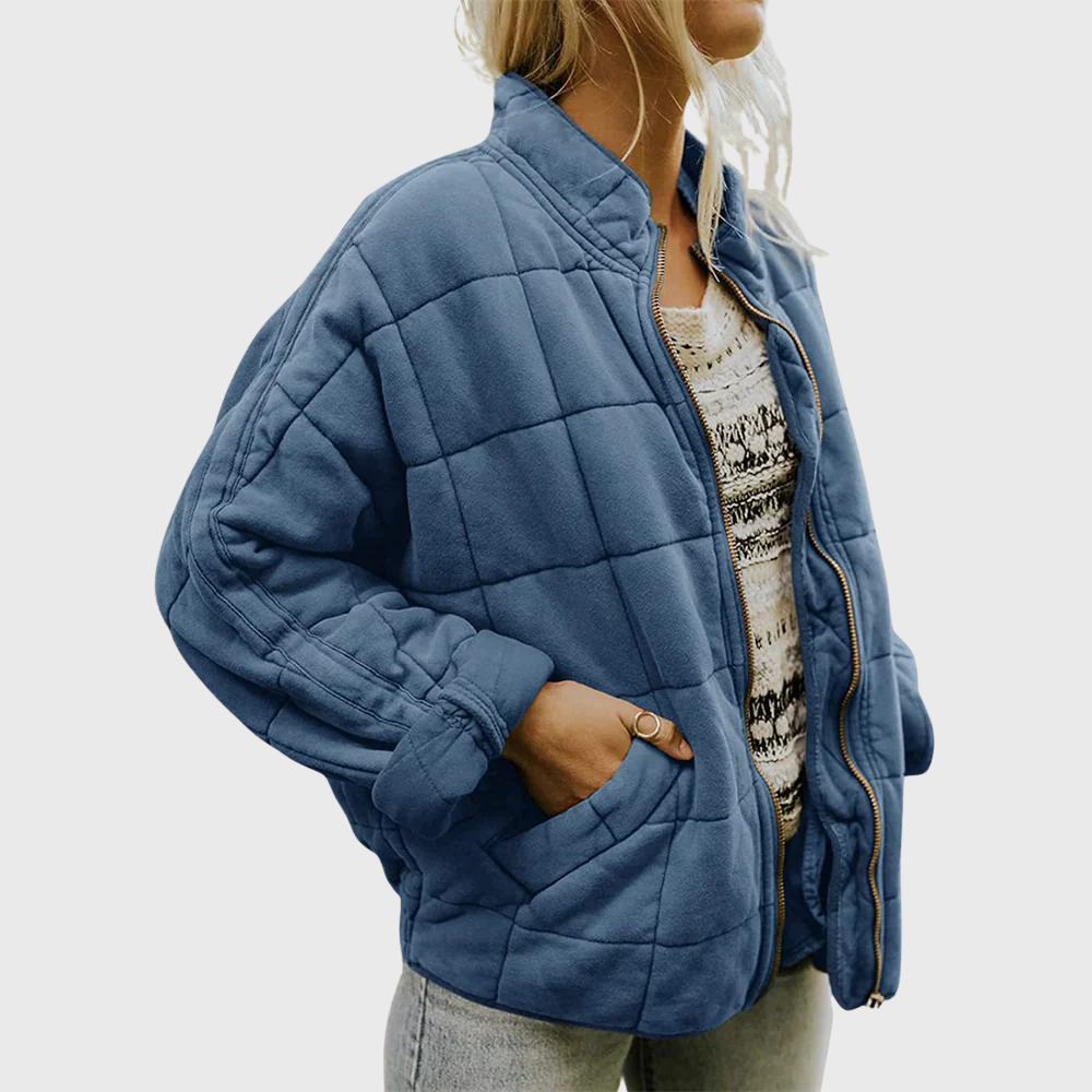 Dames Gewatteerde Oversized Jas