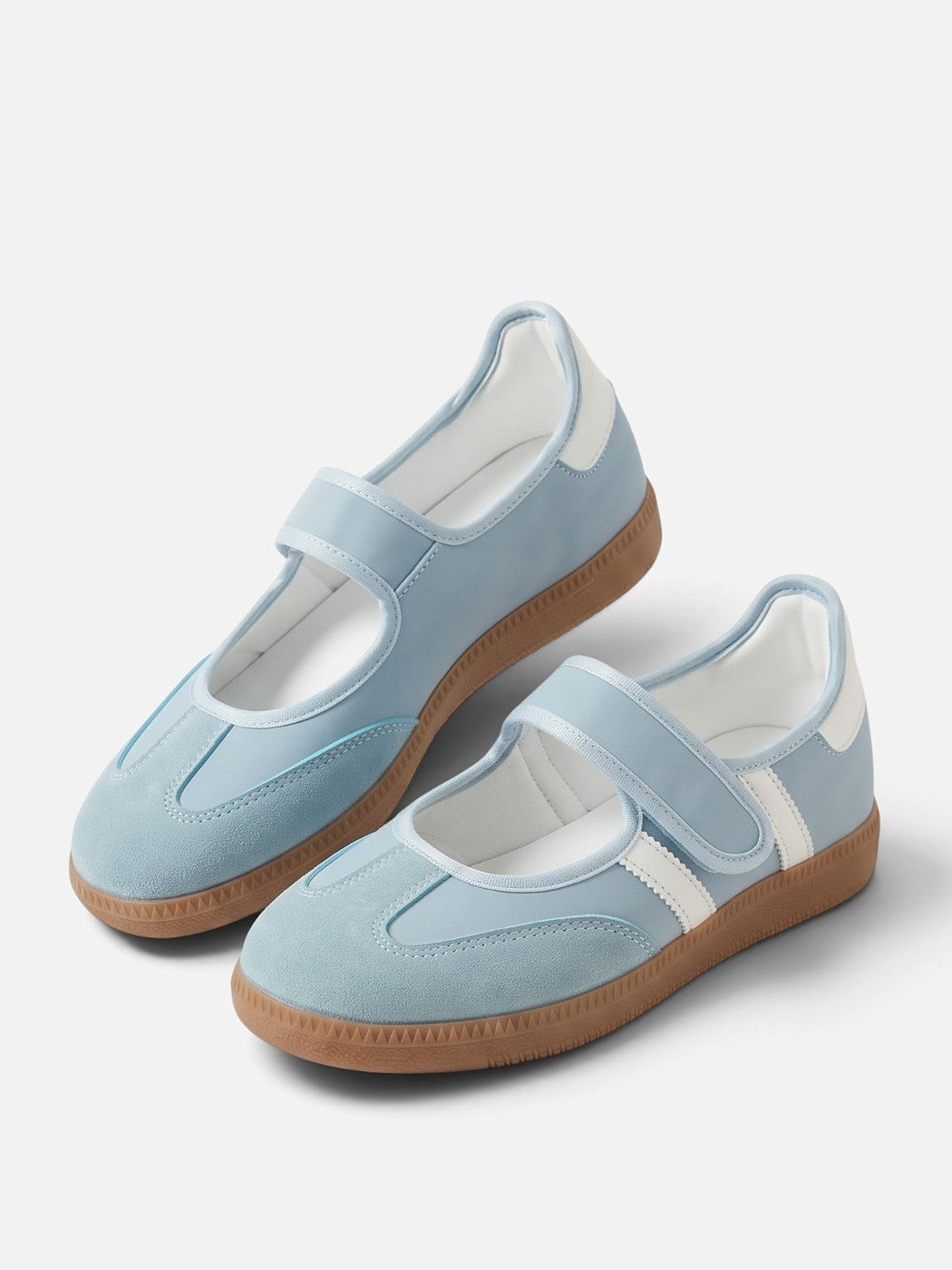 Dames Mary Jane Sneakers met Klittenband