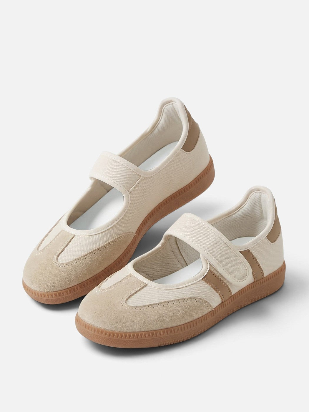 Dames Mary Jane Sneakers met Klittenband