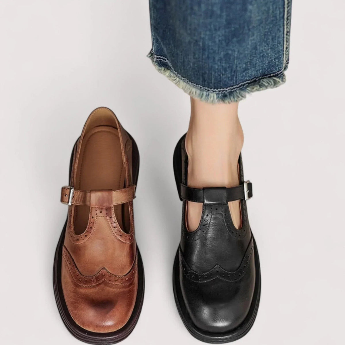 Dames Mary Jane Schoenen met Gesp