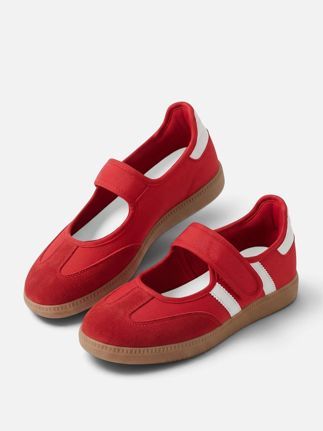 Dames Mary Jane Sneakers met Klittenband