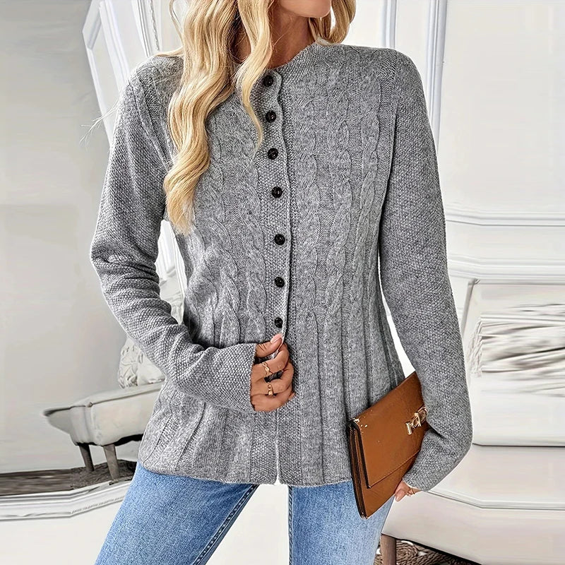 Dames Klassiek Vest met Knoopsluiting
