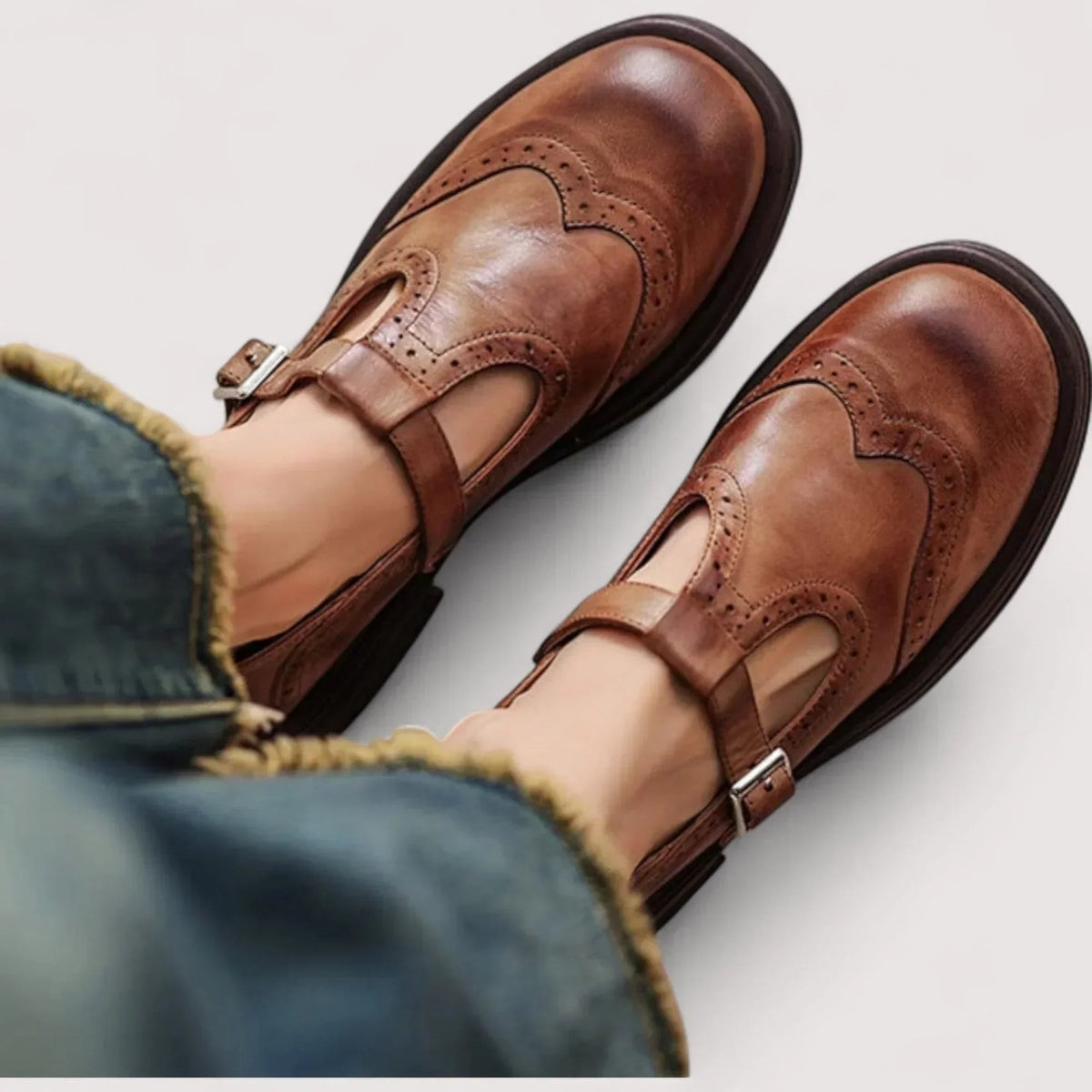 Dames Mary Jane Schoenen met Gesp