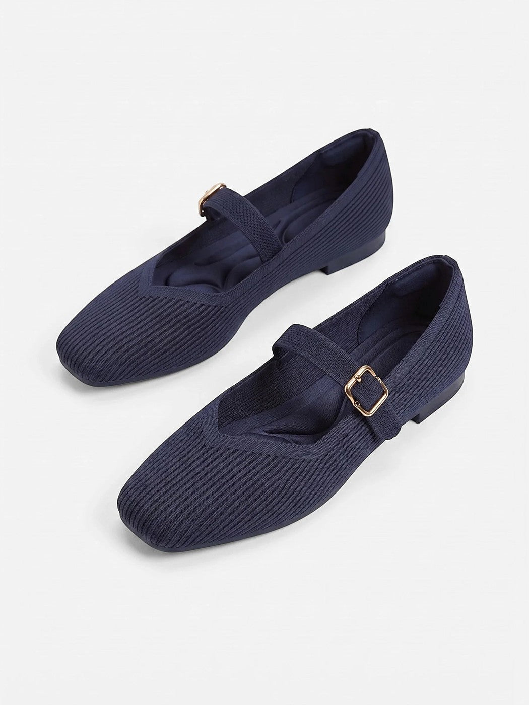 Dames Platte Mary Jane Schoenen met Gesp