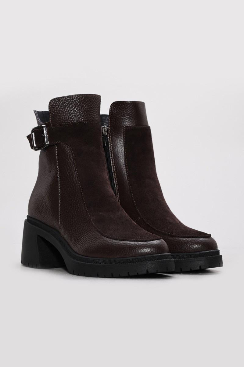 Dames Gevoerde Boots met Gesp