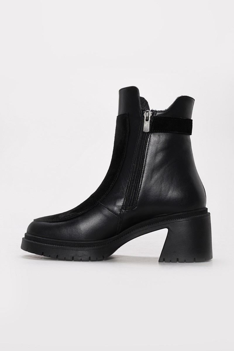 Dames Gevoerde Boots met Gesp