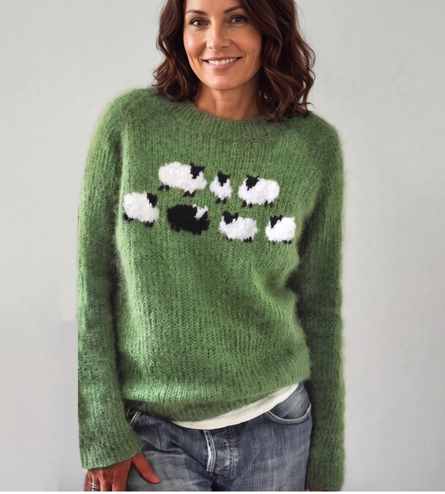 Dames Skitrui met Fair Isle Motief